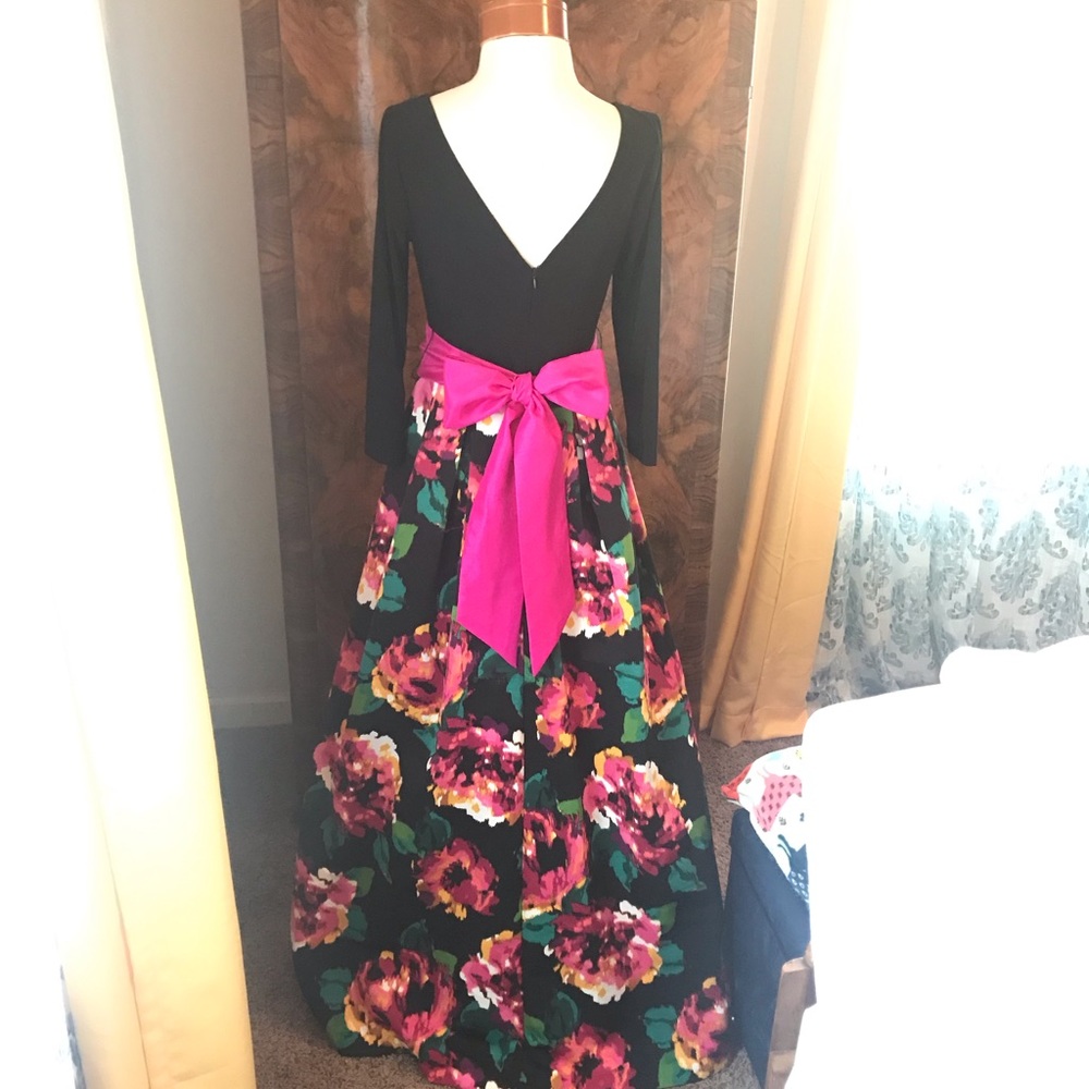 Eliza J semi formal floor length dress